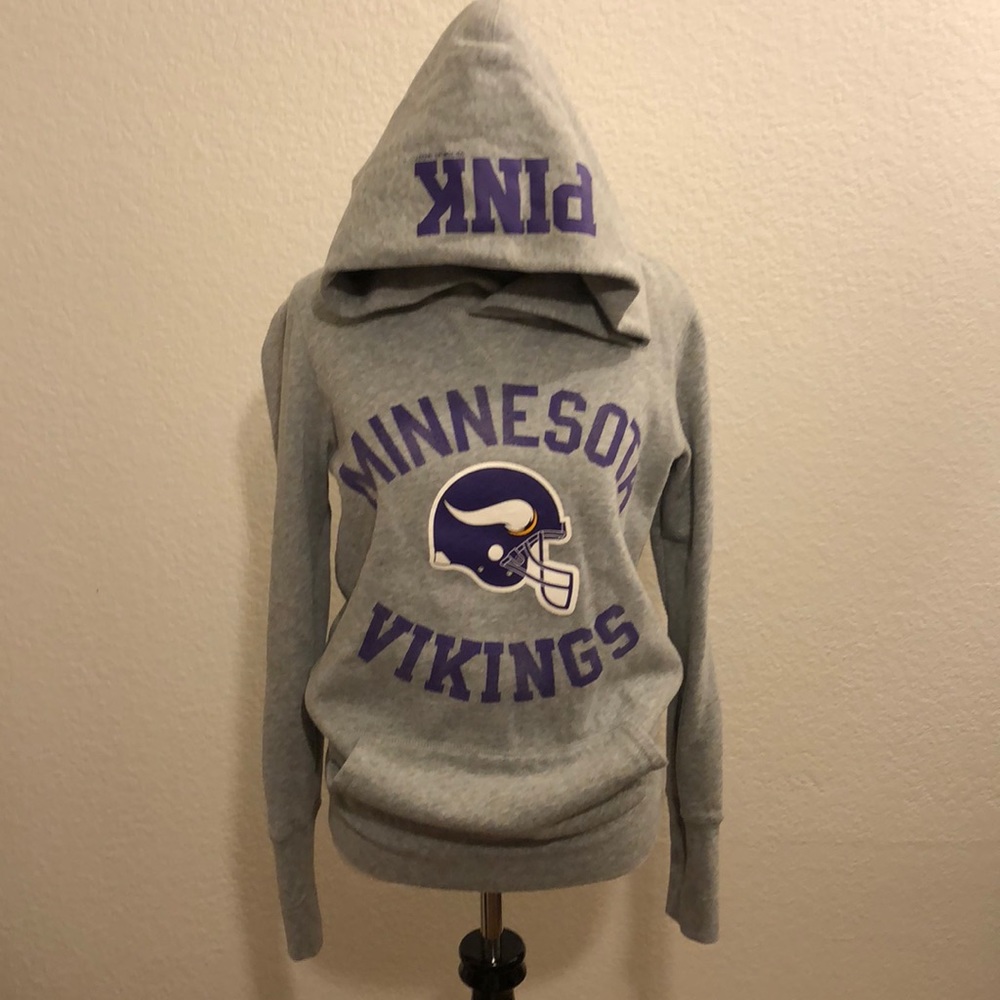 VS Pink Minnesota Vikings Hoodie Sweatshirt